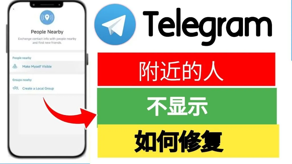 新手教程：电报怎么找附近的人