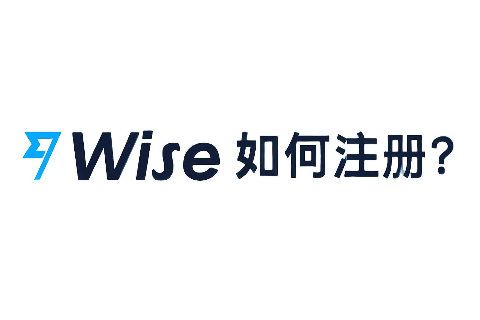 Wise账户注册流程详解