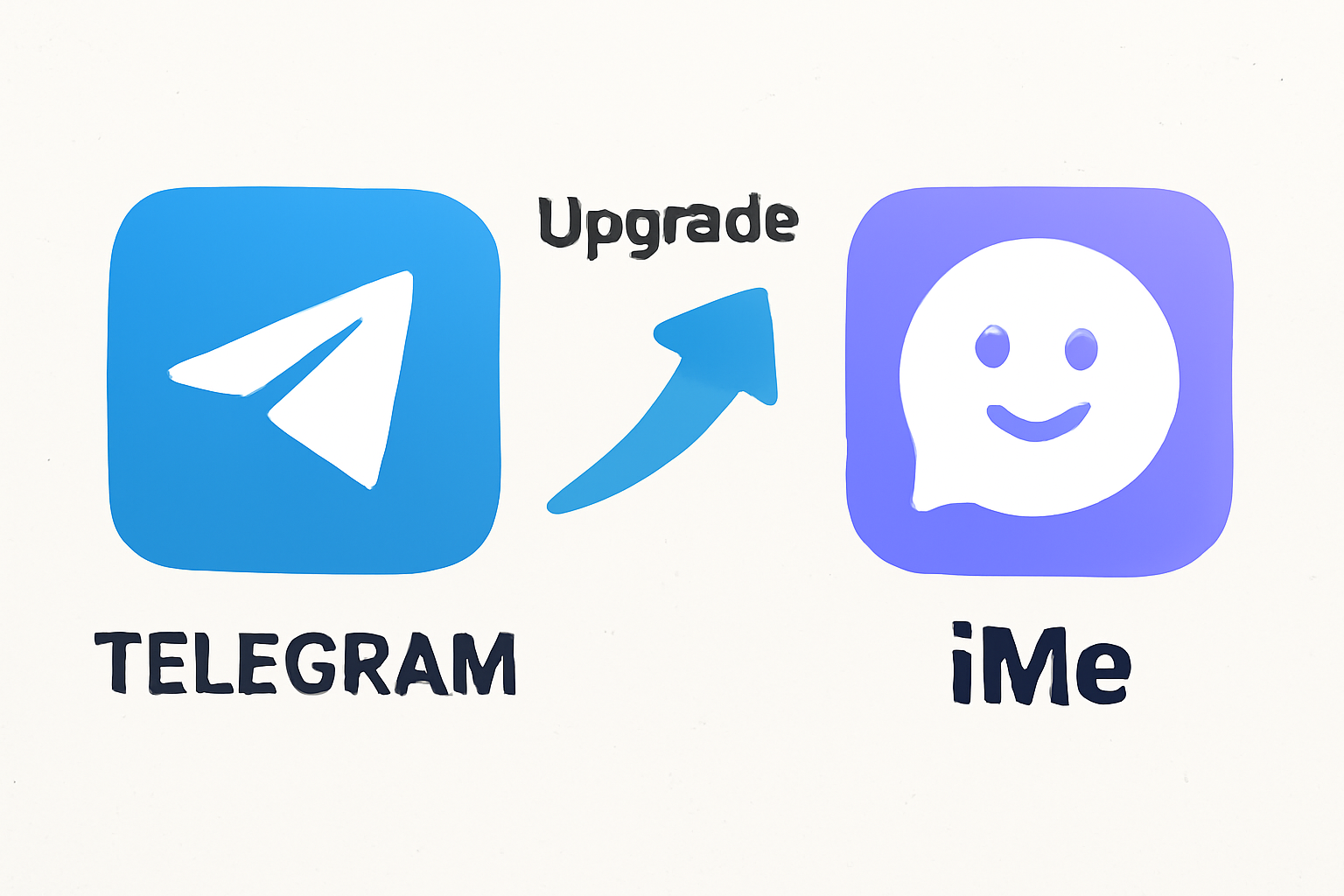 升级 Telegram 到 iMe,享受智能聊天
